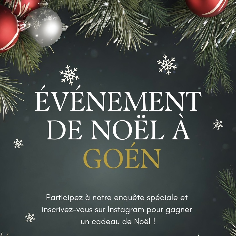 ÉVÉNEMENT DE NOËL À GOÉN