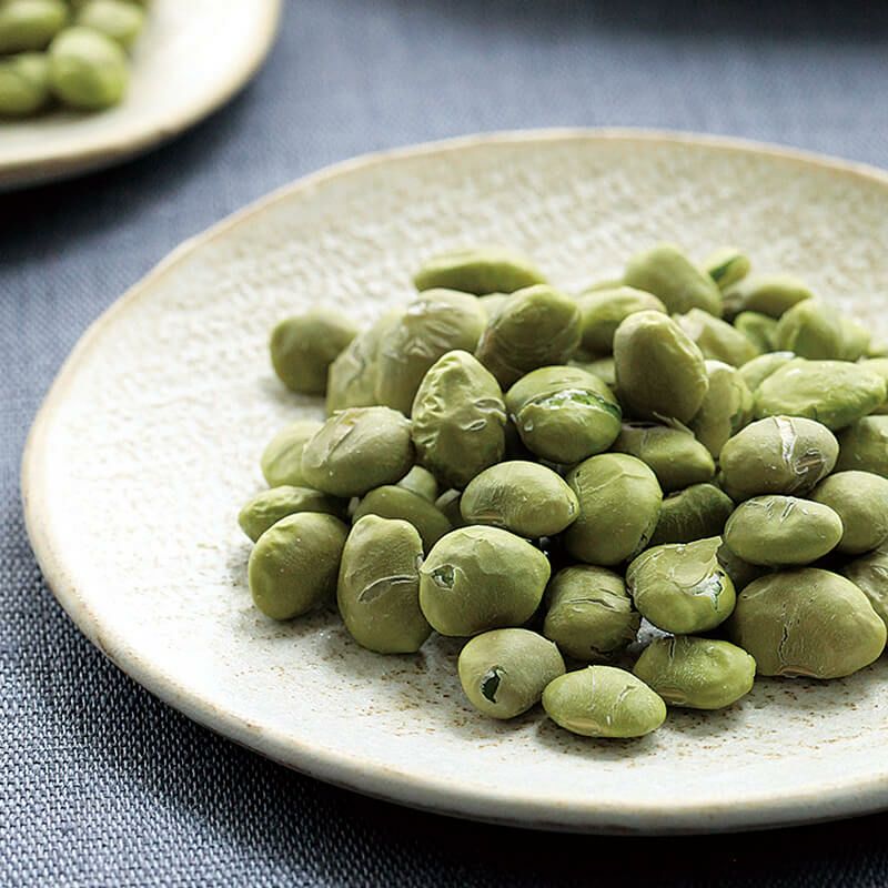 Introduction de produits à vendre à GOÉN(edamame (fèves de soja vertes) séchées).